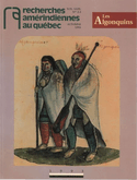 Recherches amérindiennes au Québec, v. XXIII, no 02-03, 1993